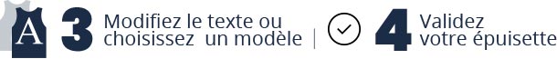 étapes de création broderie